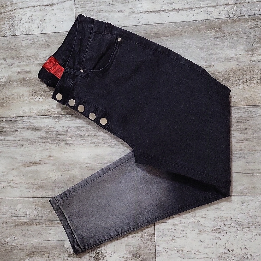 V Cristina Ombre Cropped Jeans